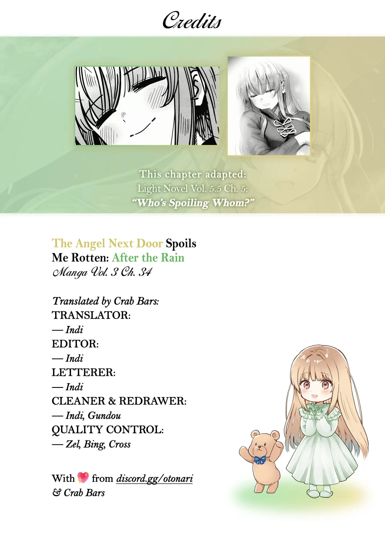 Read The Angel Next Door Spoils Me Rotten_ After the Rain ENGLISH Manga Online