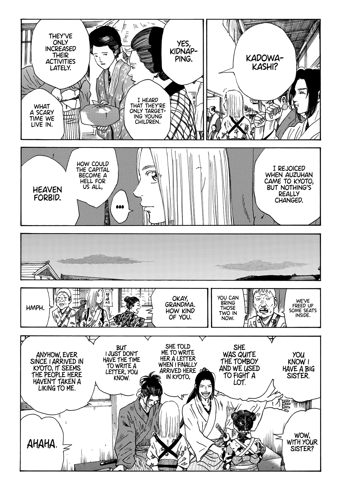 Read The Blue Wolves of Mibu ENGLISH Manga Online