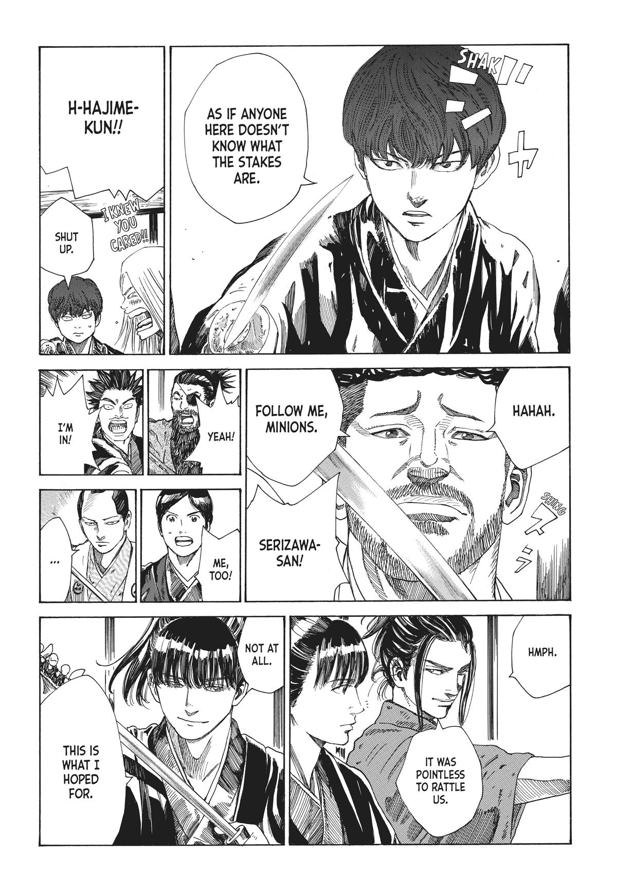 Read The Blue Wolves of Mibu ENGLISH Manga Online