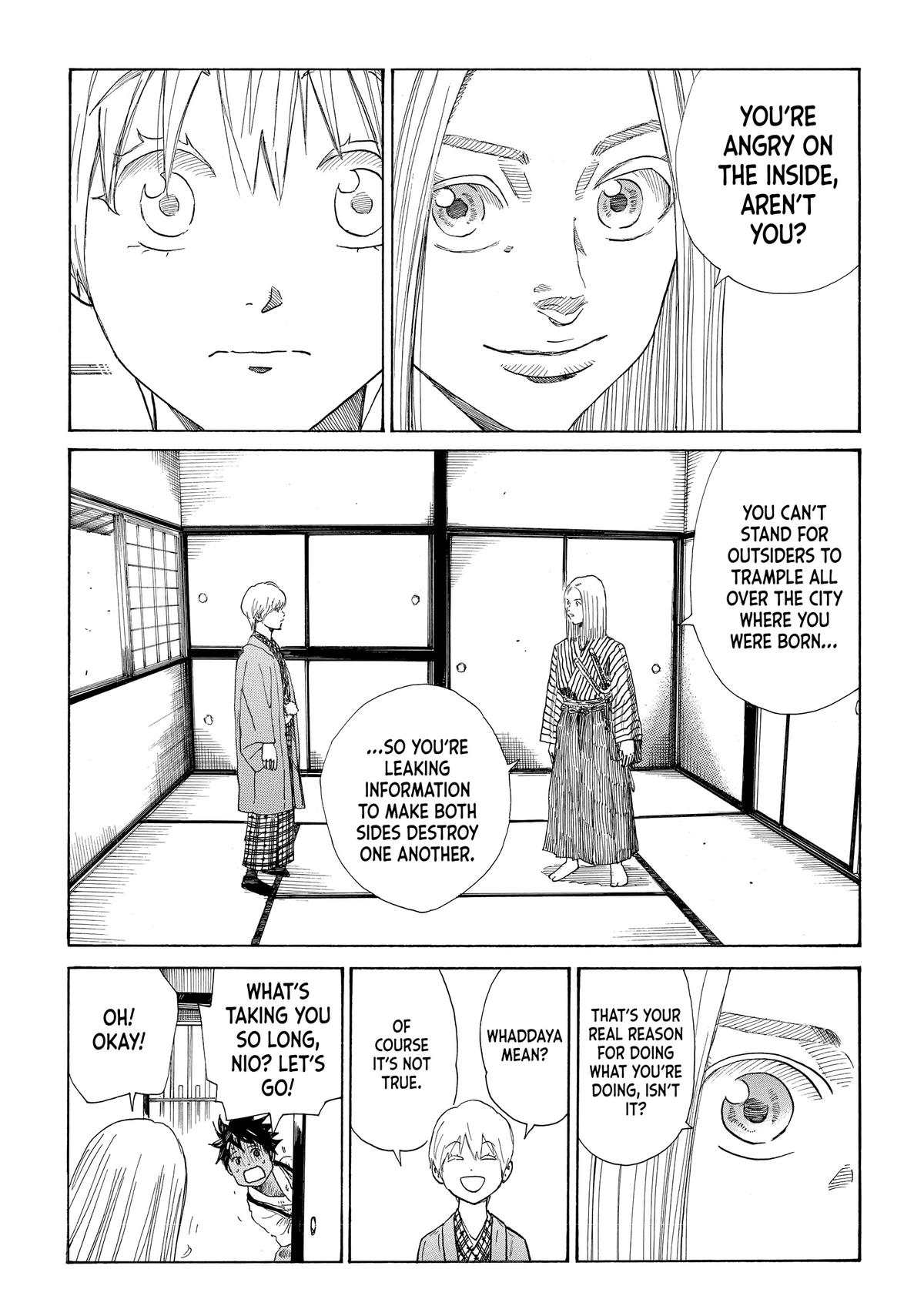 Read The Blue Wolves of Mibu ENGLISH Manga Online