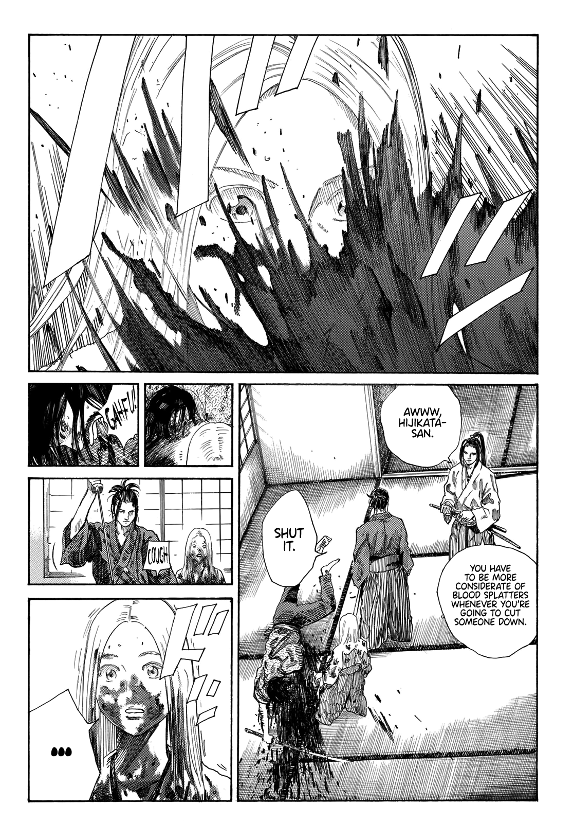 Read The Blue Wolves of Mibu ENGLISH Manga Online