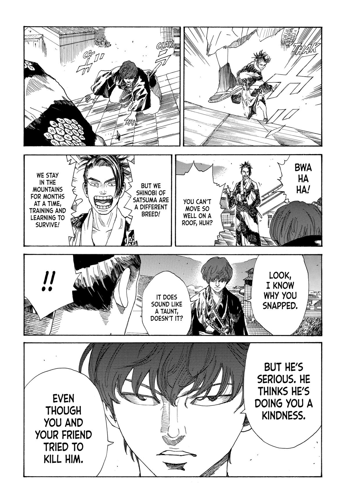 Read The Blue Wolves of Mibu ENGLISH Manga Online