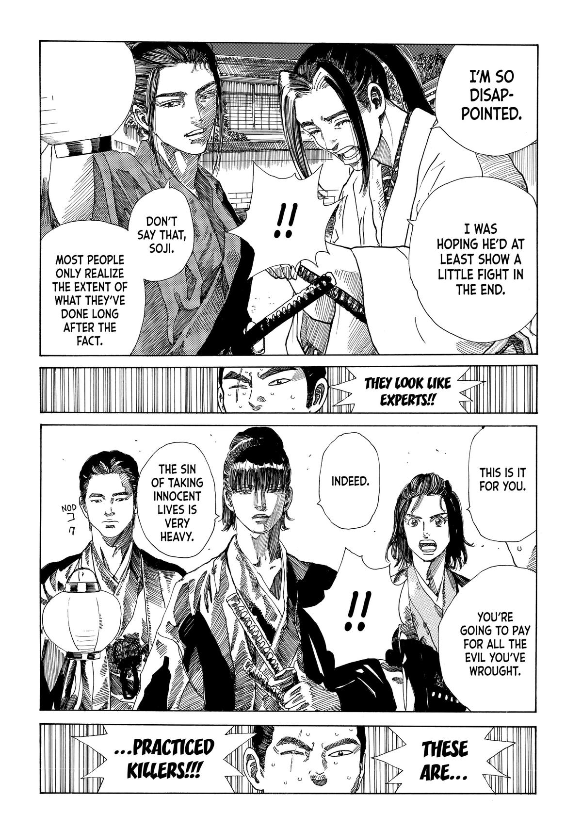 Read The Blue Wolves of Mibu ENGLISH Manga Online