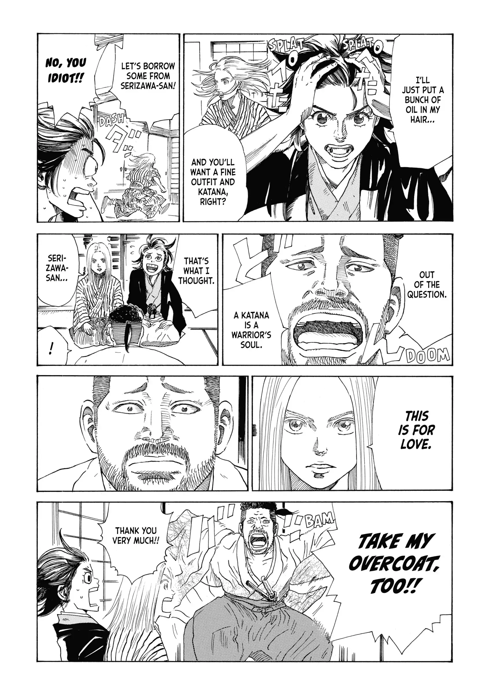 Read The Blue Wolves of Mibu ENGLISH Manga Online