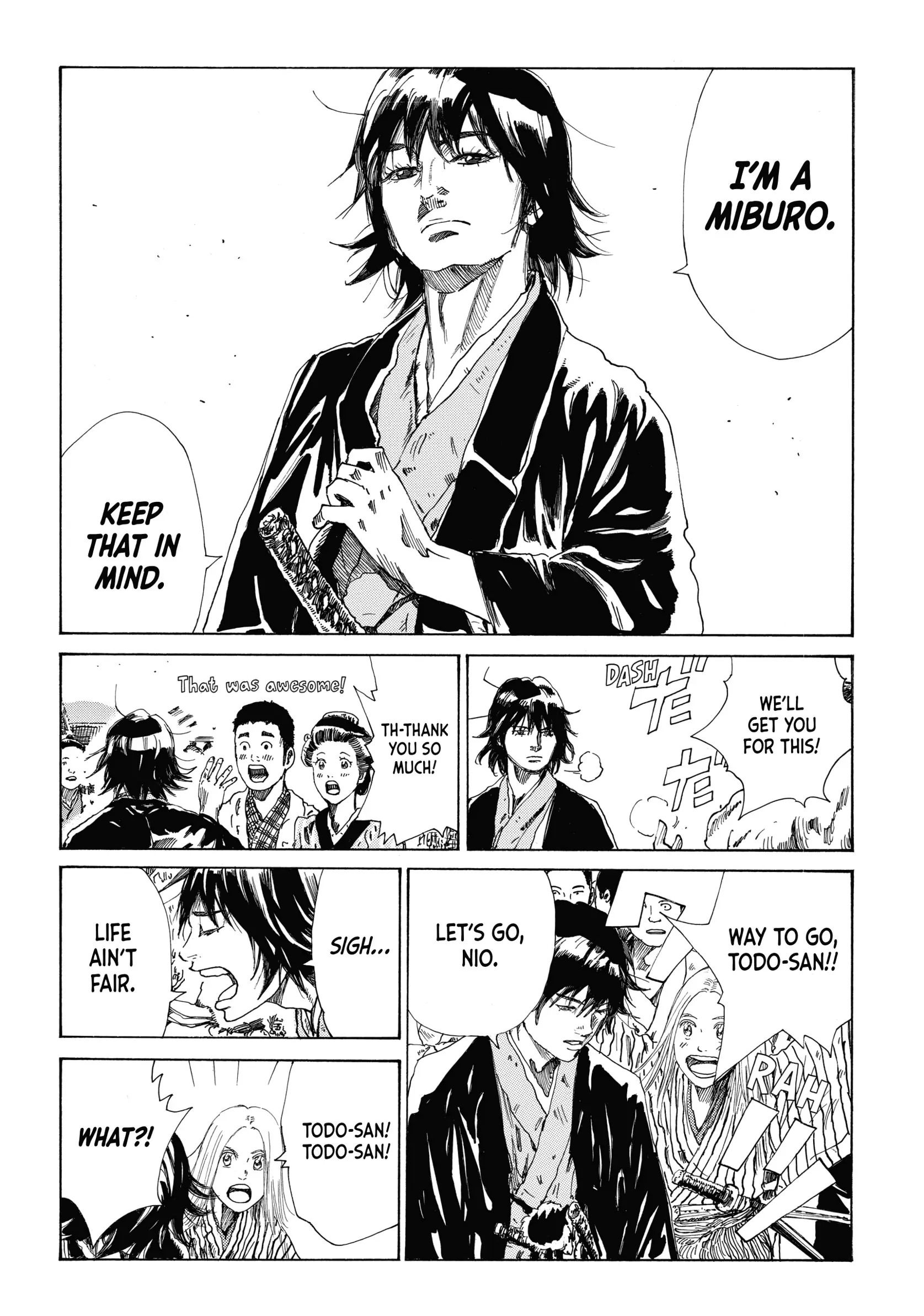 Read The Blue Wolves of Mibu ENGLISH Manga Online