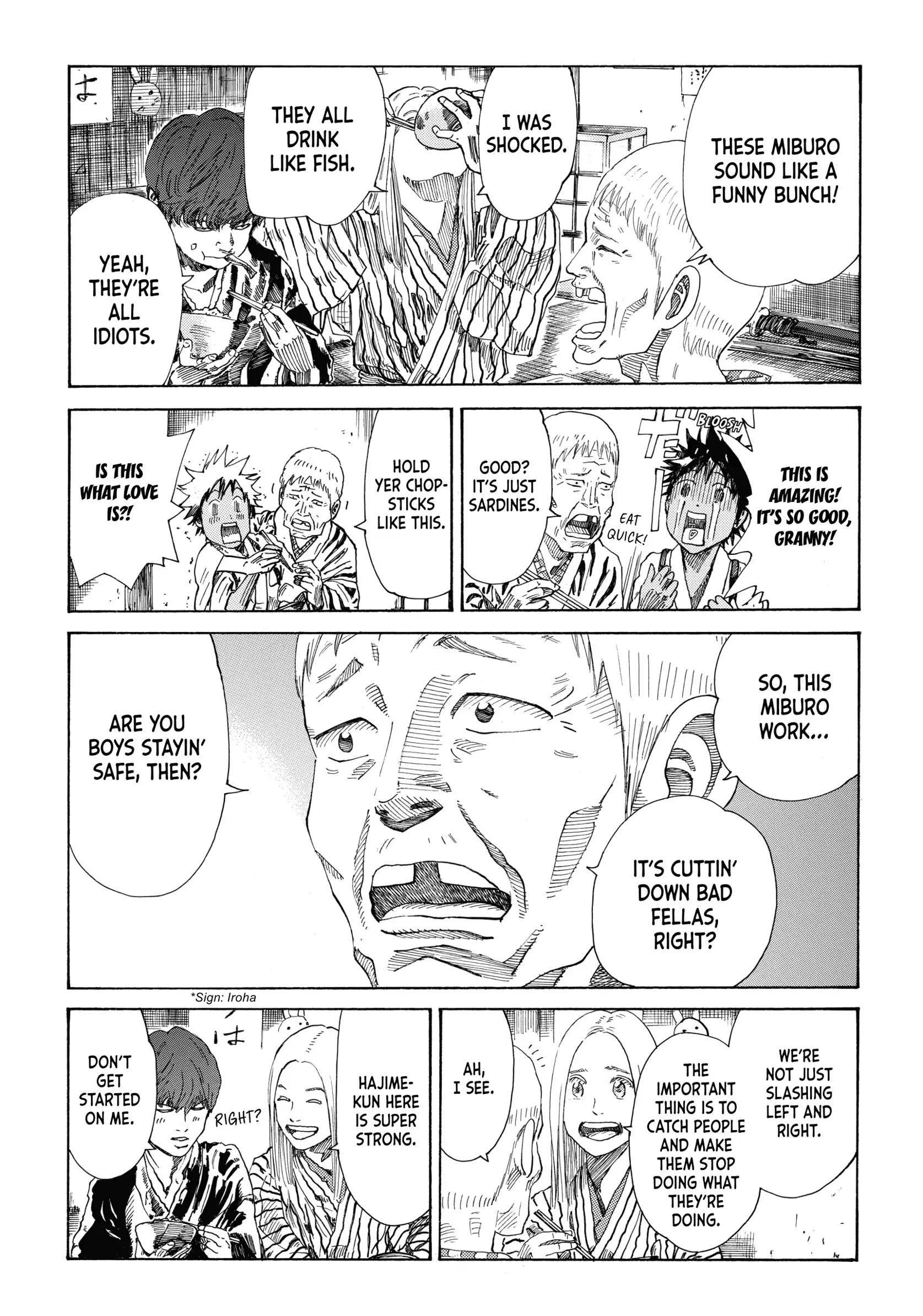 Read The Blue Wolves of Mibu ENGLISH Manga Online