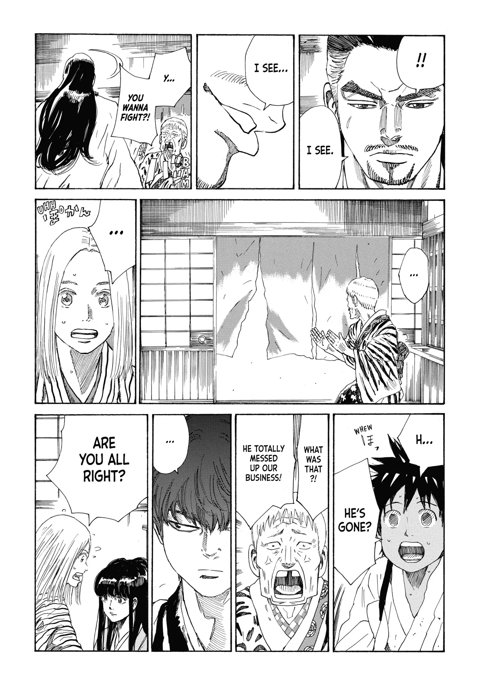 Read The Blue Wolves of Mibu ENGLISH Manga Online