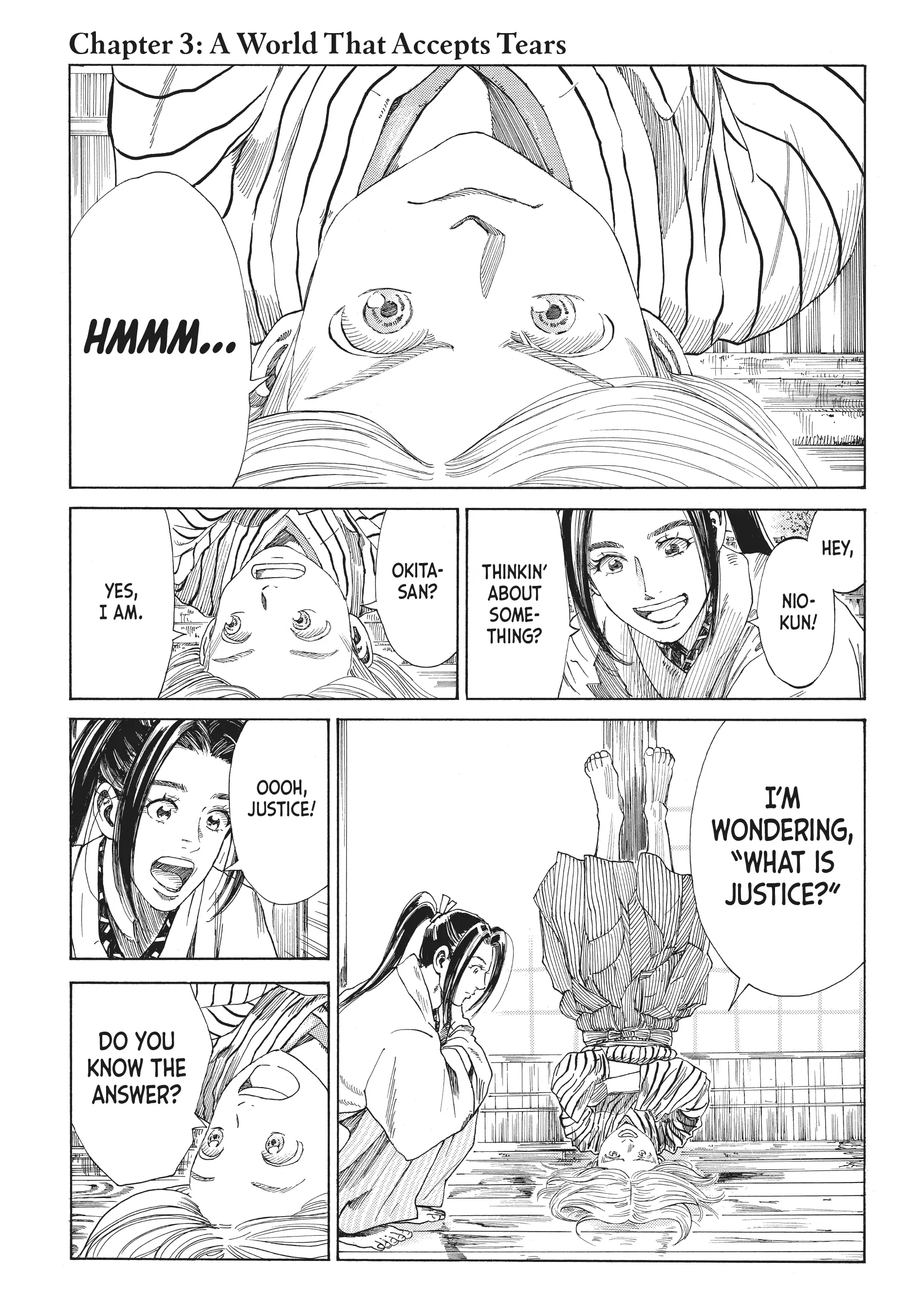 Read The Blue Wolves of Mibu ENGLISH Manga Online