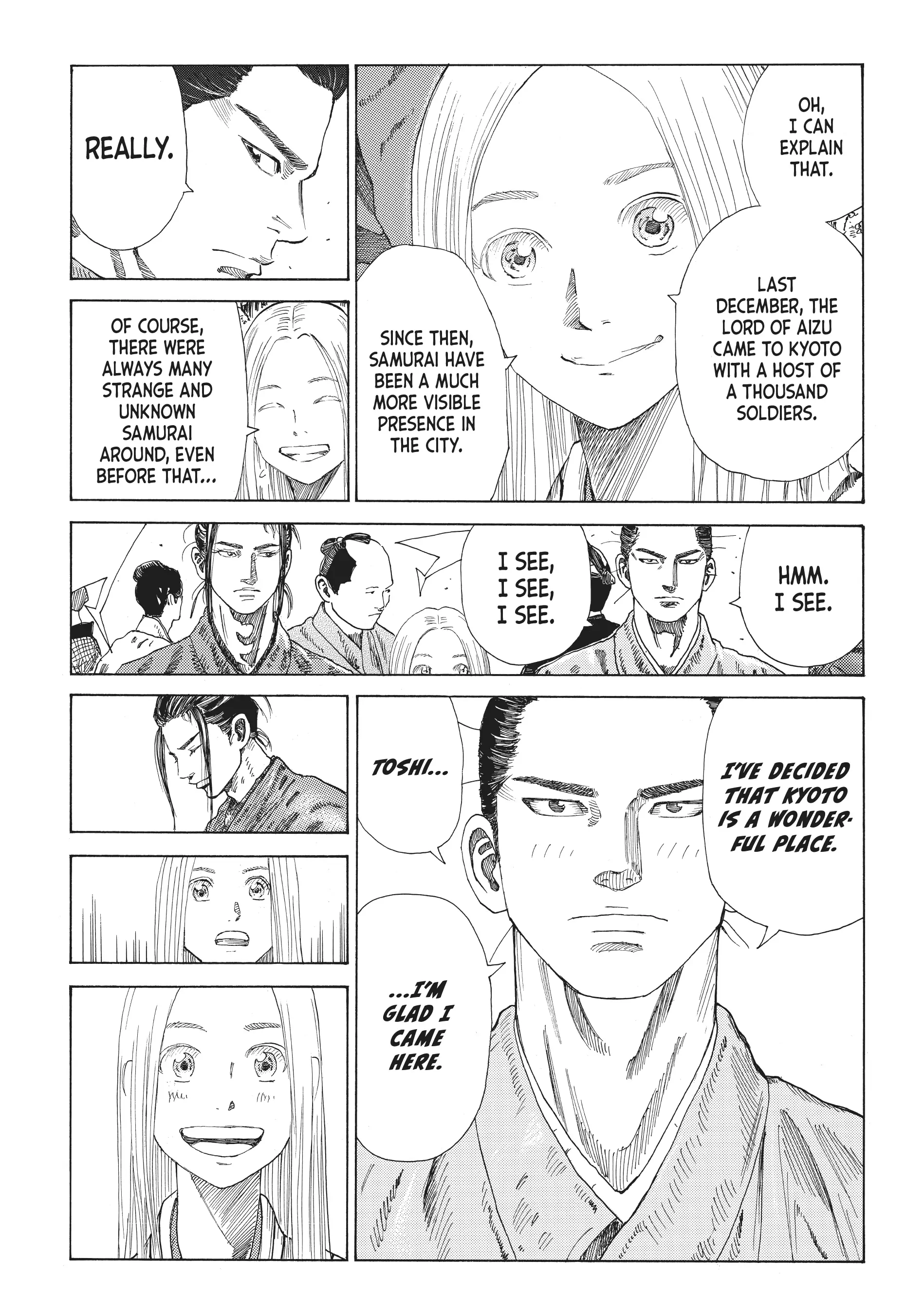 Read The Blue Wolves of Mibu ENGLISH Manga Online