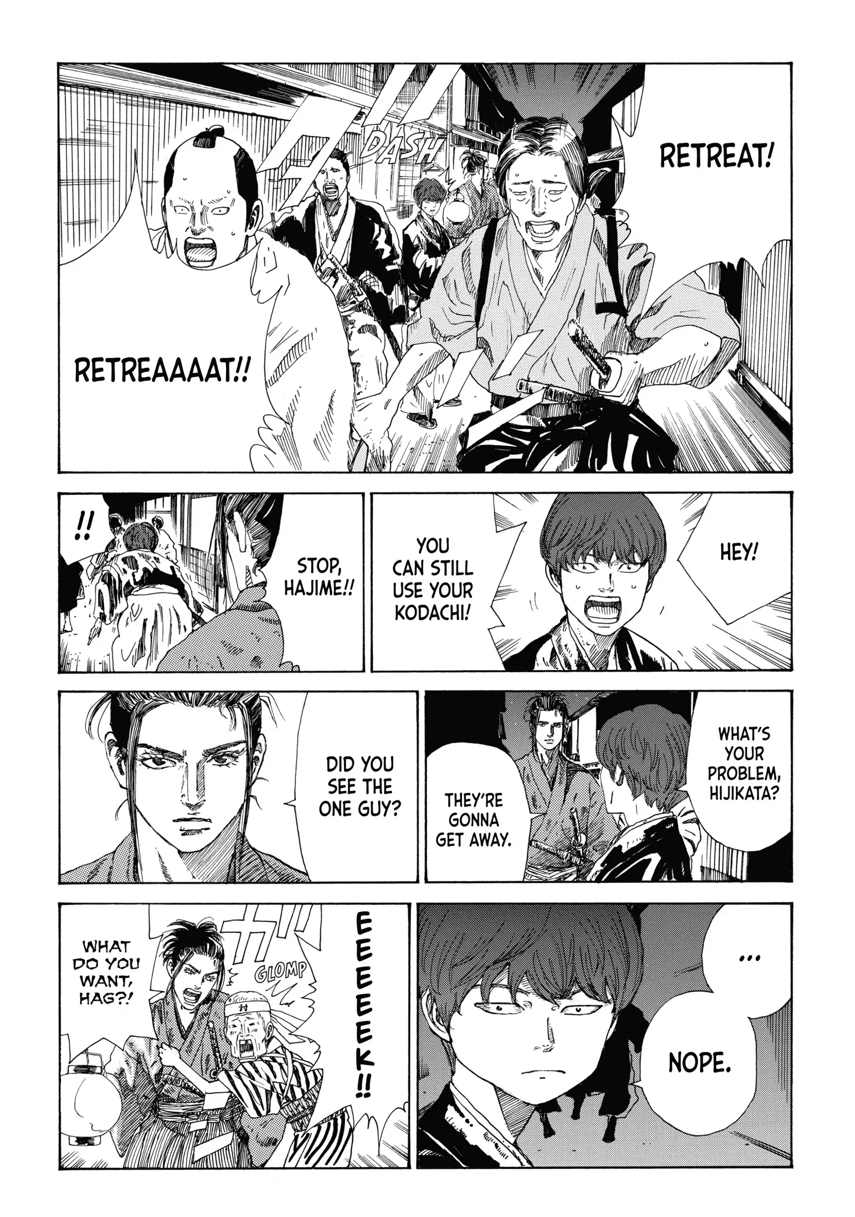 Read The Blue Wolves of Mibu ENGLISH Manga Online