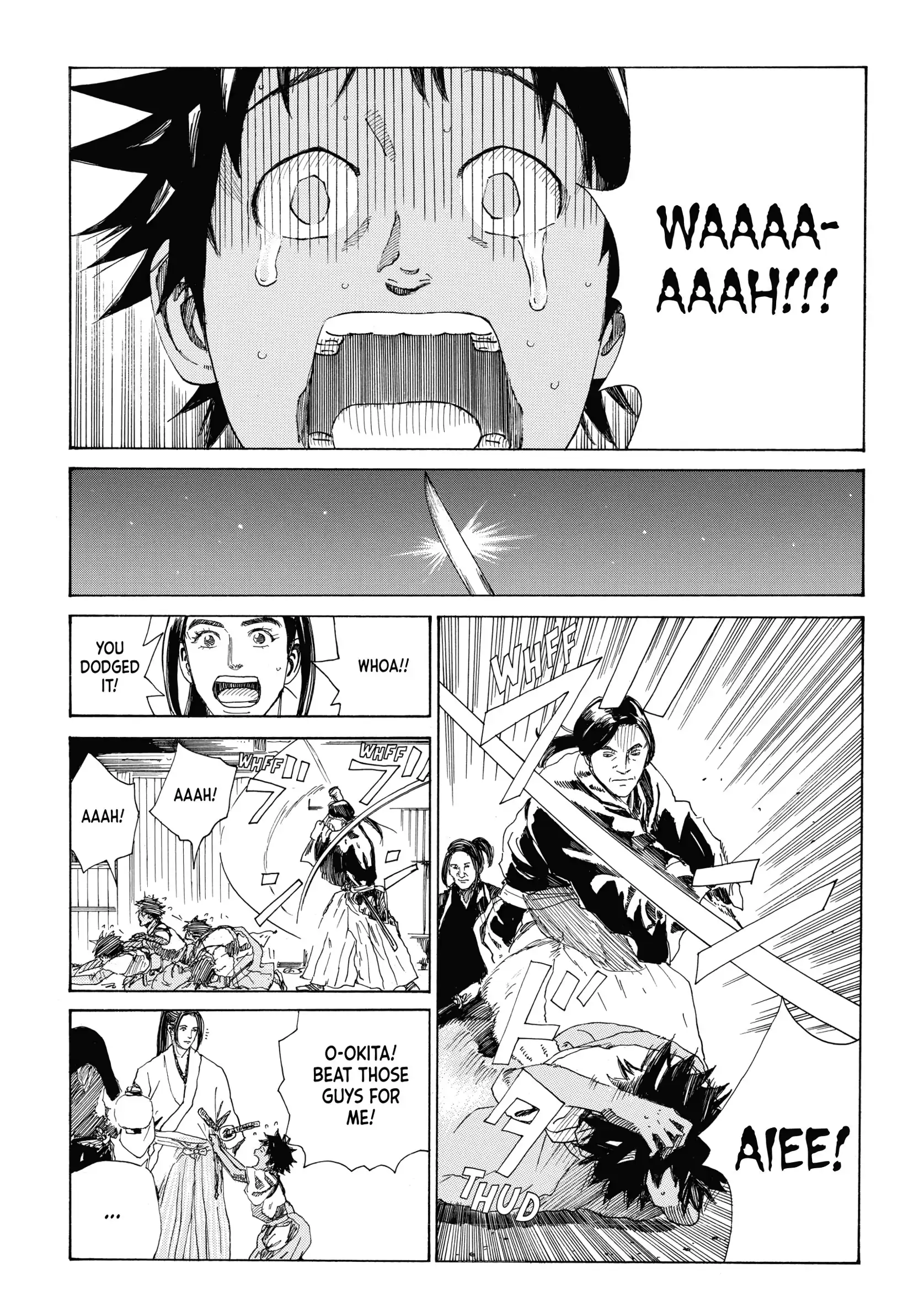 Read The Blue Wolves of Mibu ENGLISH Manga Online