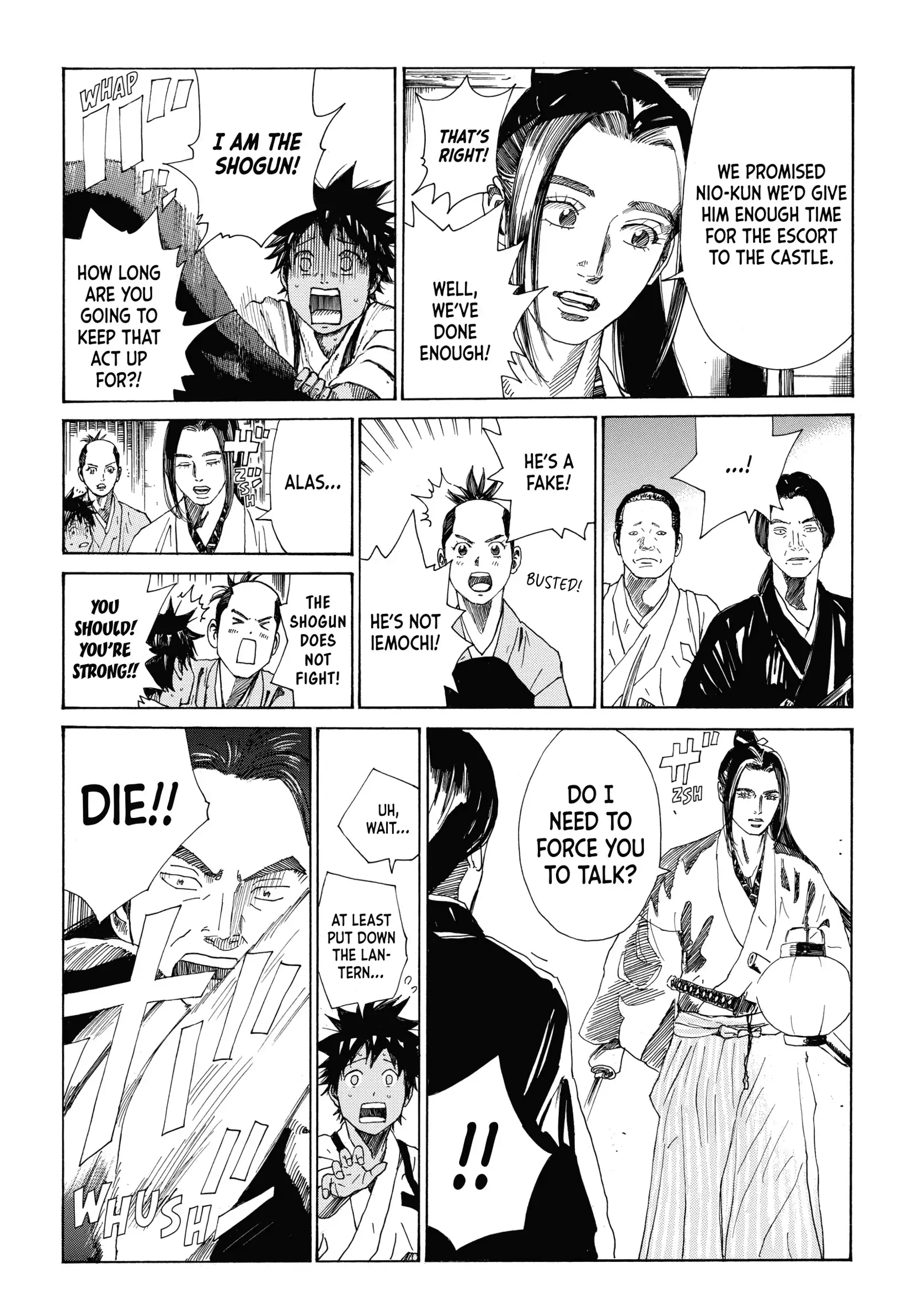 Read The Blue Wolves of Mibu ENGLISH Manga Online