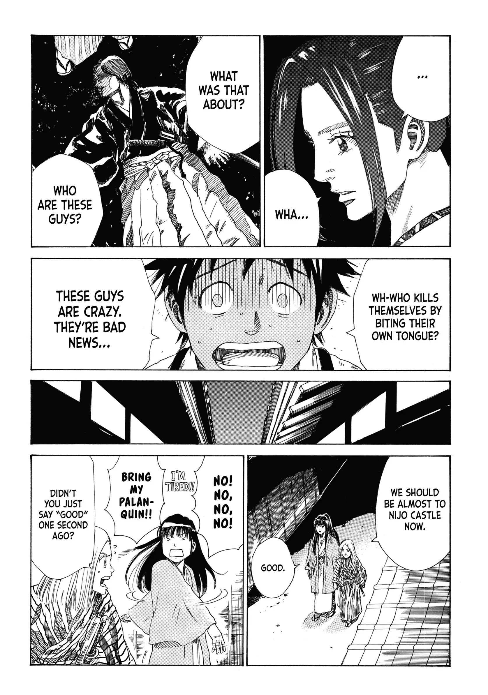 Read The Blue Wolves of Mibu ENGLISH Manga Online