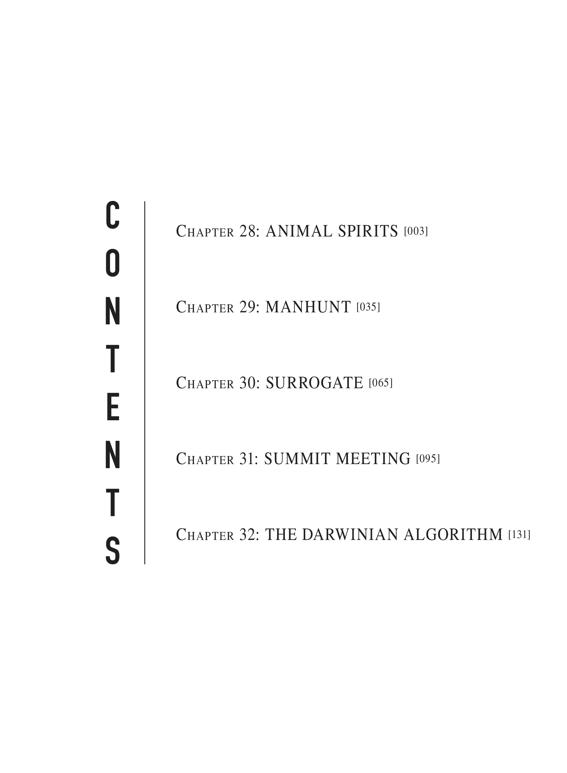 Read The Darwin Incident ENGLISH Manga Online