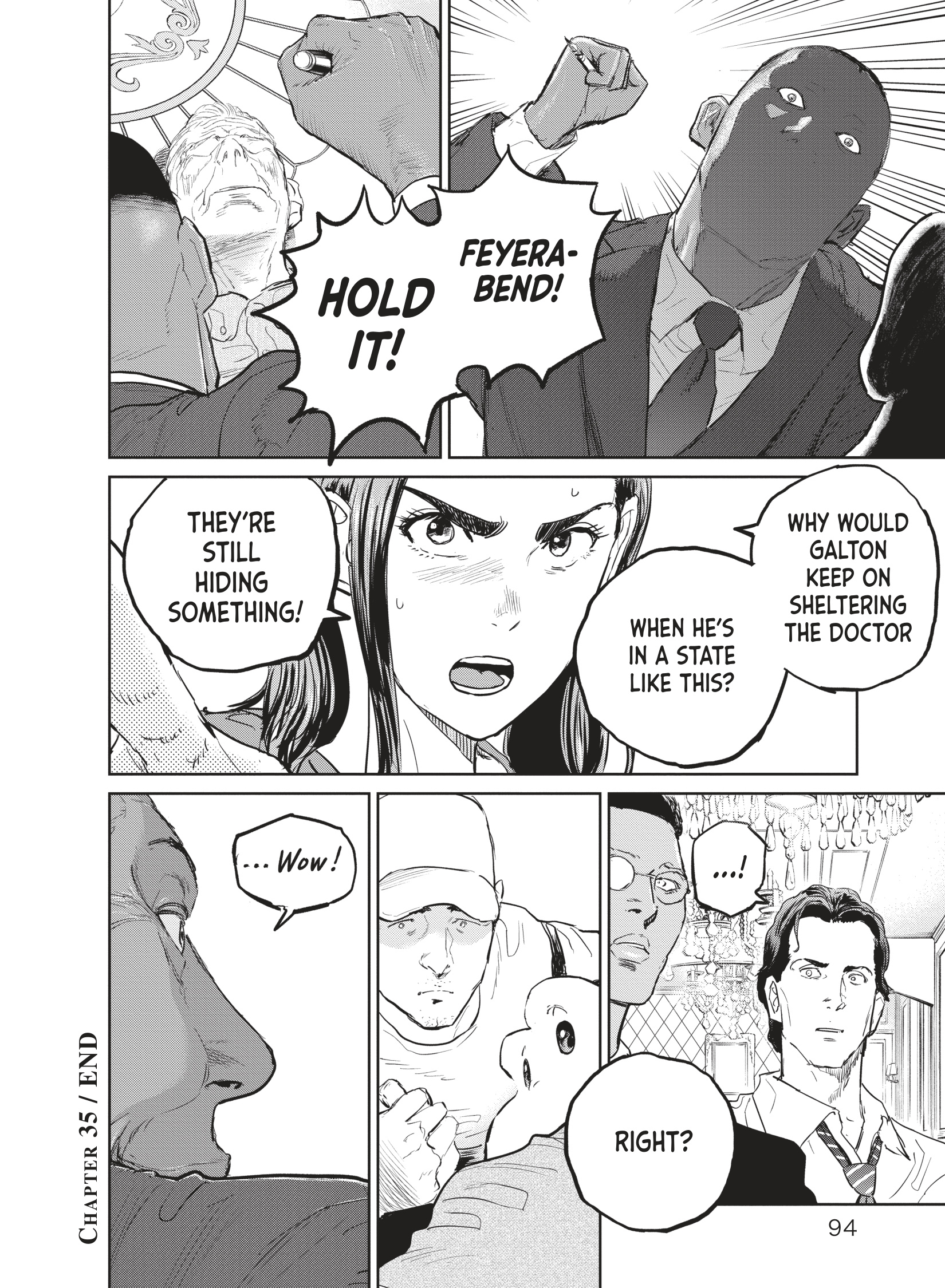 Read The Darwin Incident ENGLISH Manga Online