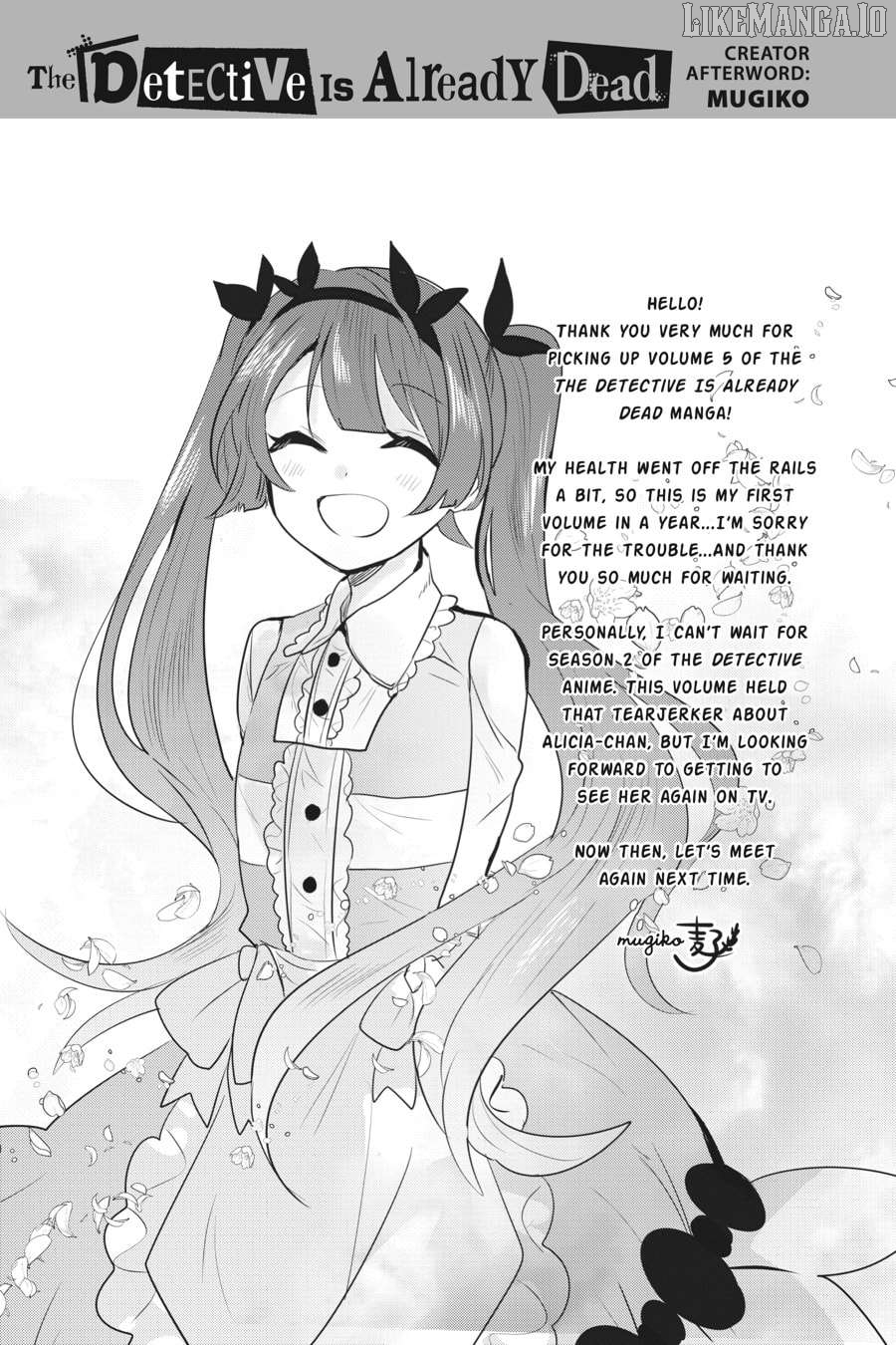 Read The Detective Is Already Dead ENGLISH Manga Online