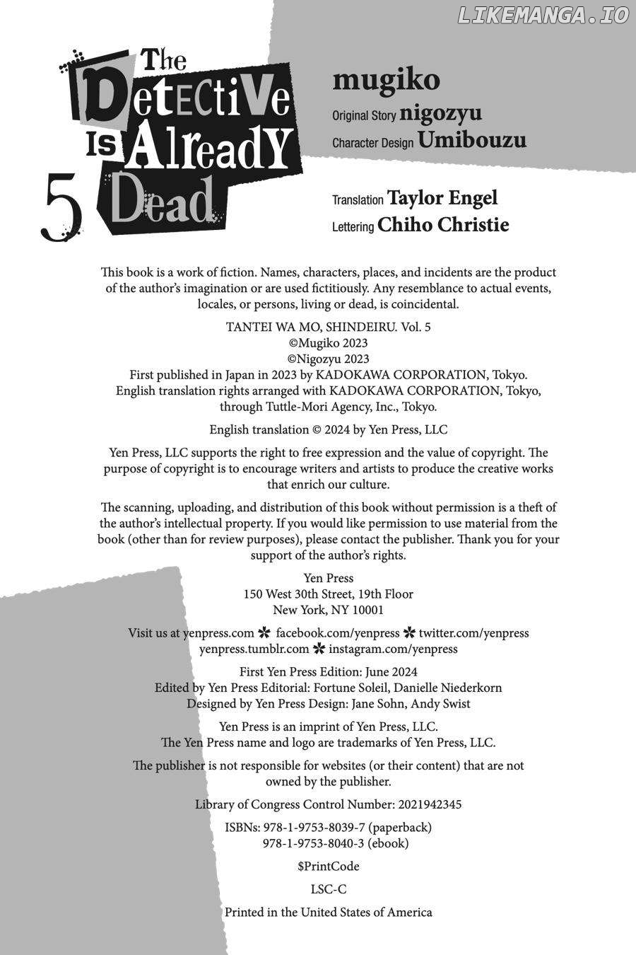 Read The Detective Is Already Dead ENGLISH Manga Online