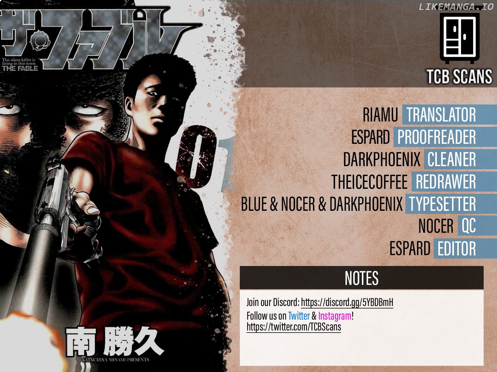 Read The Fable ENGLISH Manga Online