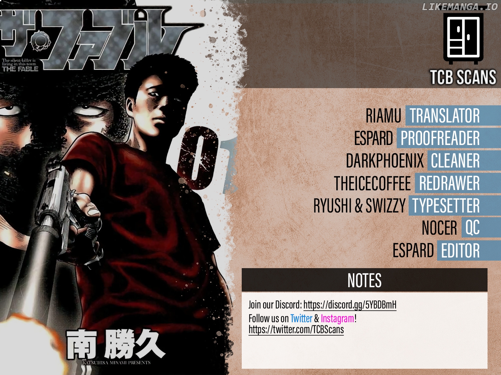 Read The Fable ENGLISH Manga Online