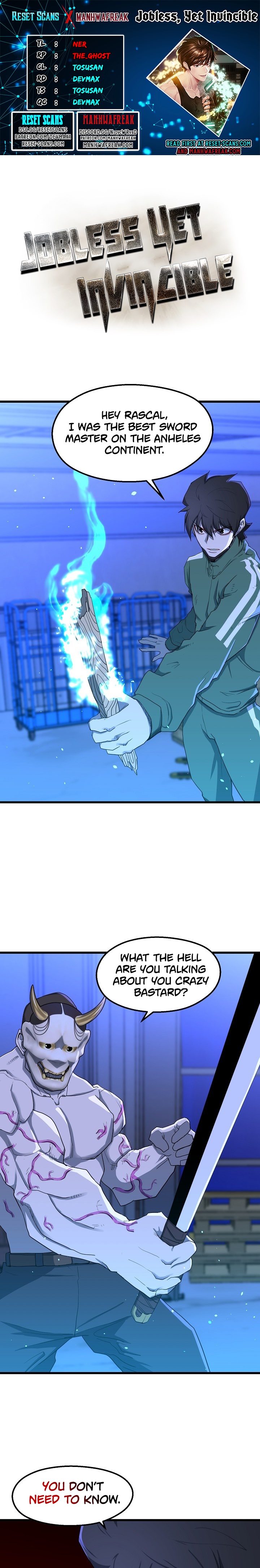 Read The Invincible Deadbeat ENGLISH Manga Online