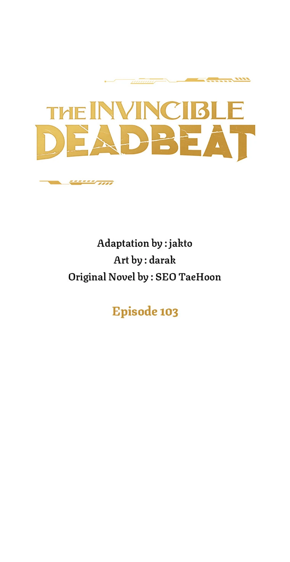 Read The Invincible Deadbeat ENGLISH Manga Online