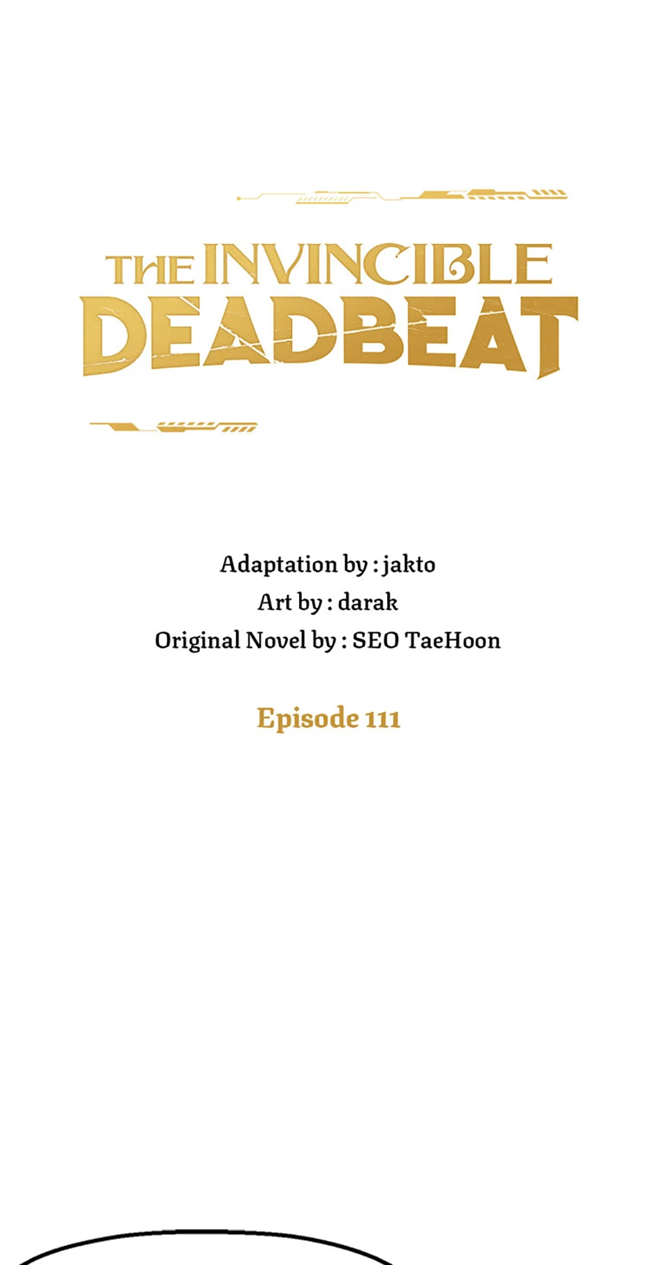 Read The Invincible Deadbeat ENGLISH Manga Online