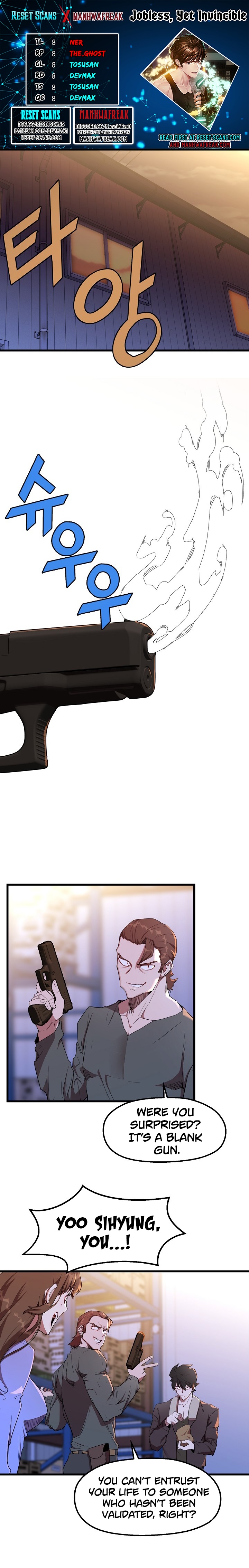 Read The Invincible Deadbeat ENGLISH Manga Online