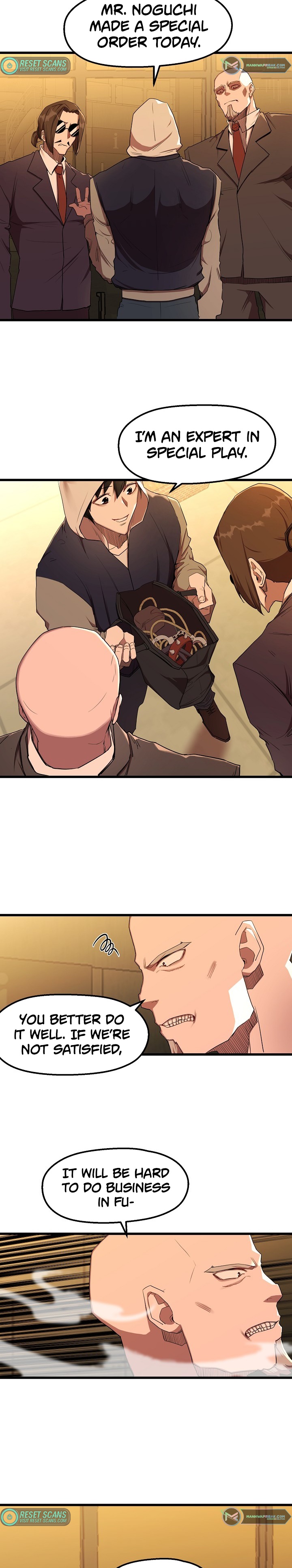 Read The Invincible Deadbeat ENGLISH Manga Online