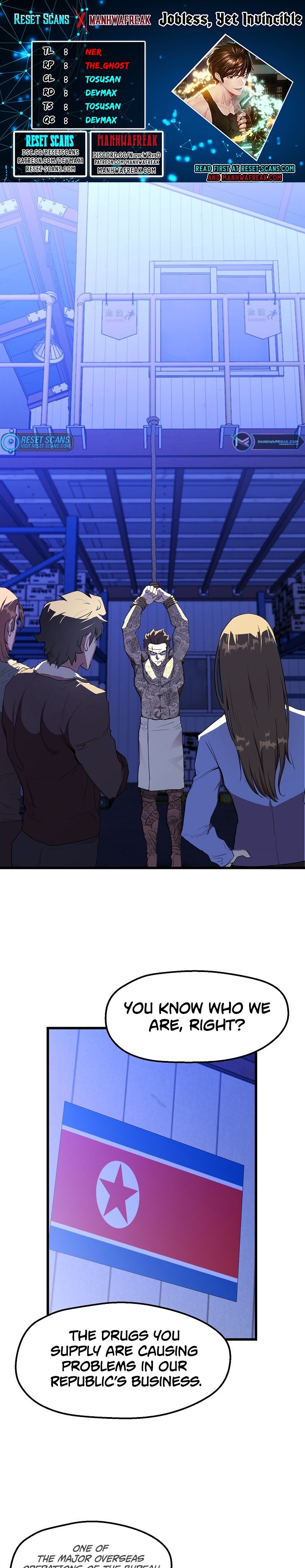 Read The Invincible Deadbeat ENGLISH Manga Online