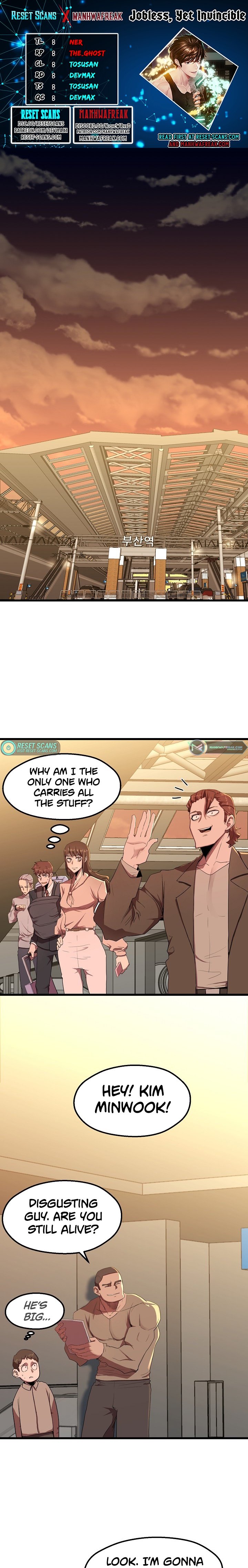 Read The Invincible Deadbeat ENGLISH Manga Online