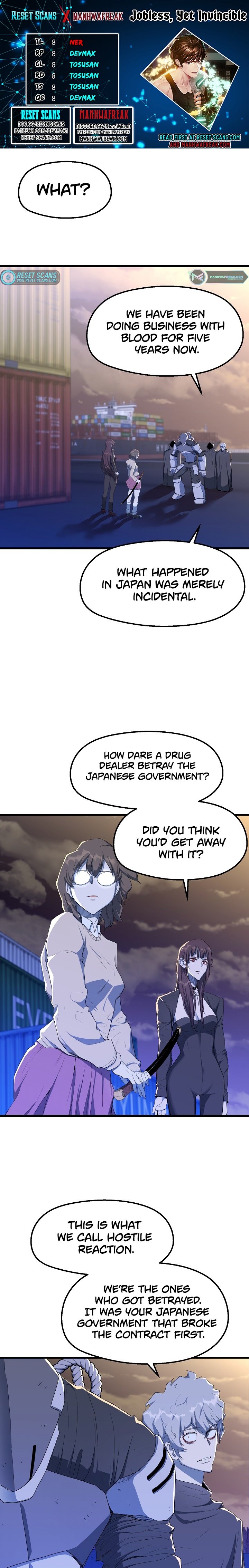 Read The Invincible Deadbeat ENGLISH Manga Online