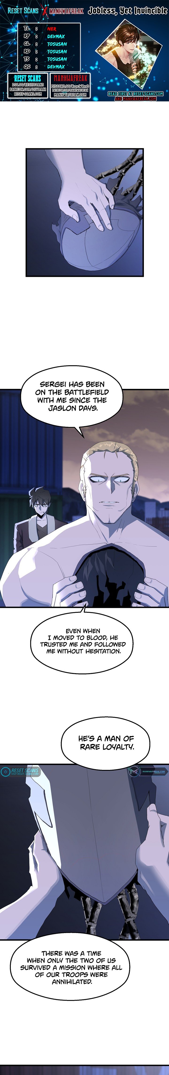 Read The Invincible Deadbeat ENGLISH Manga Online