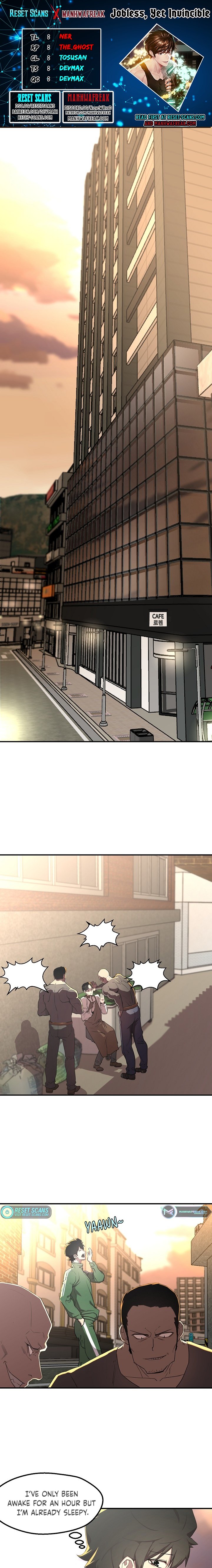 Read The Invincible Deadbeat ENGLISH Manga Online