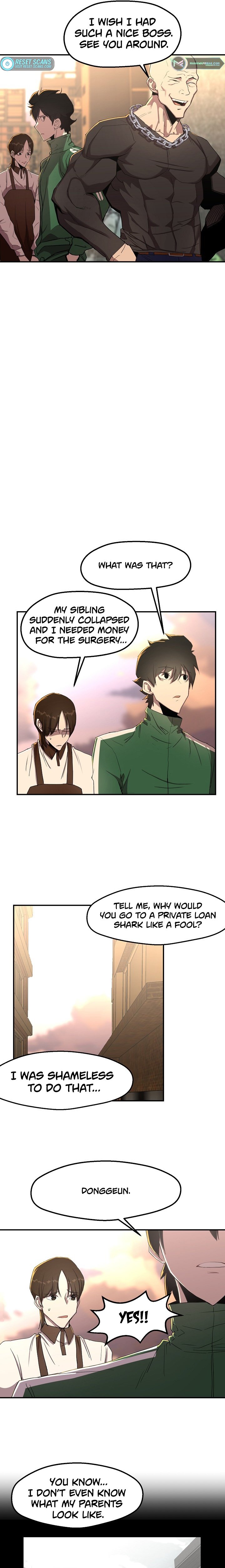 Read The Invincible Deadbeat ENGLISH Manga Online