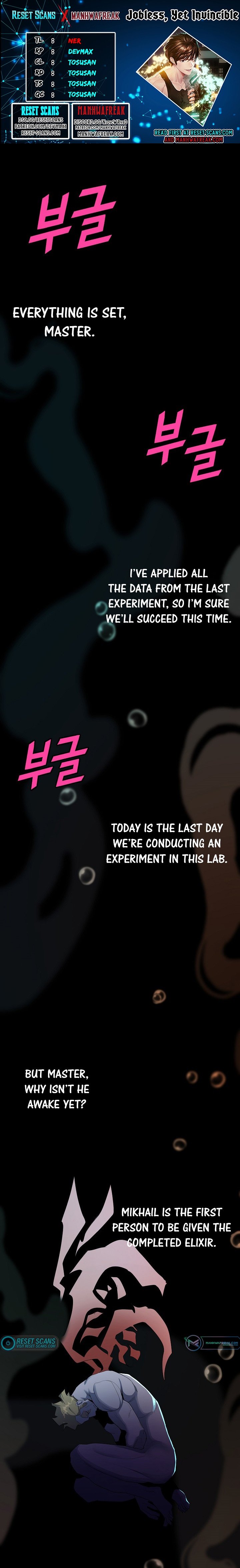 Read The Invincible Deadbeat ENGLISH Manga Online