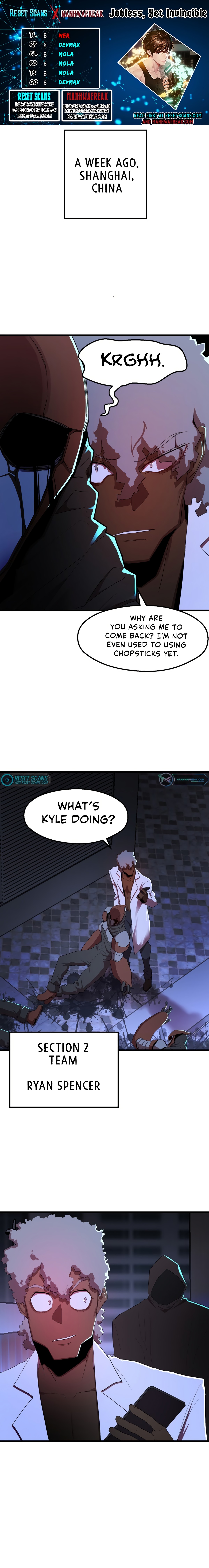 Read The Invincible Deadbeat ENGLISH Manga Online