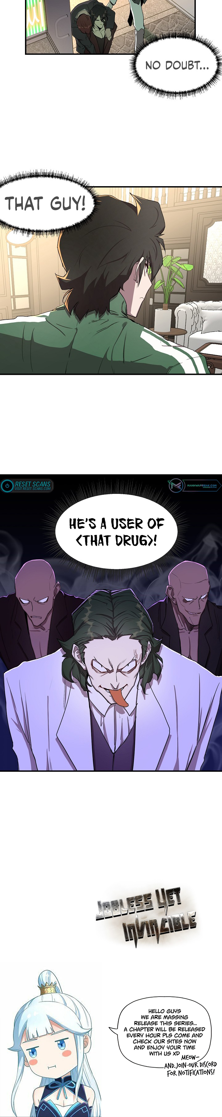 Read The Invincible Deadbeat ENGLISH Manga Online