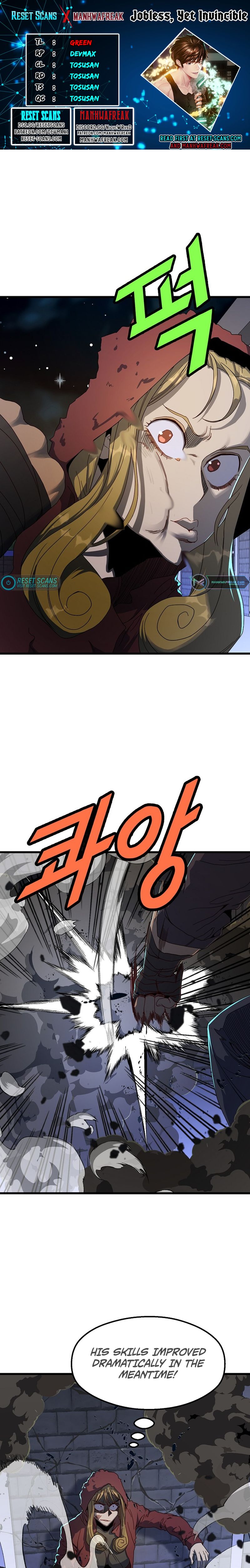 Read The Invincible Deadbeat ENGLISH Manga Online