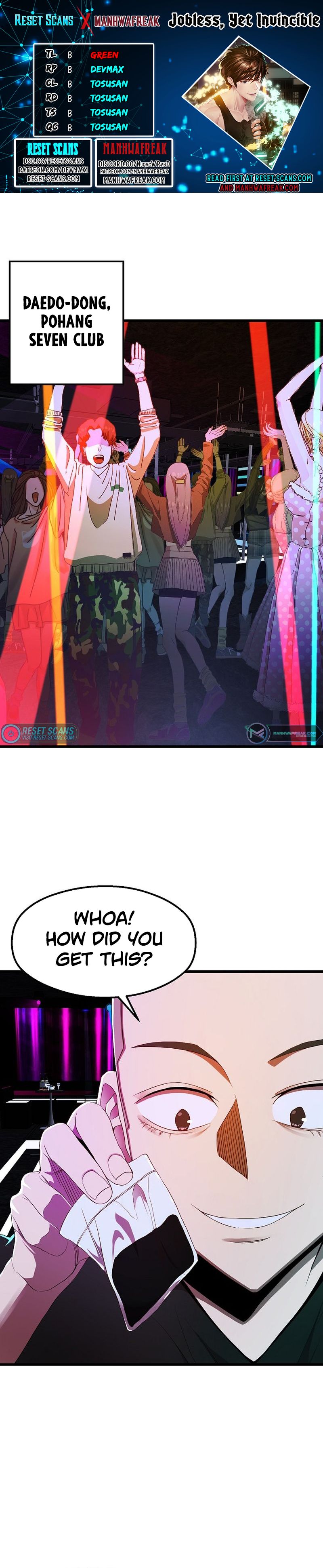 Read The Invincible Deadbeat ENGLISH Manga Online