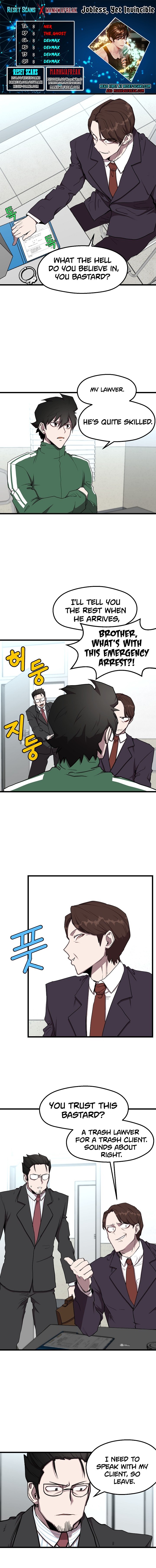 Read The Invincible Deadbeat ENGLISH Manga Online