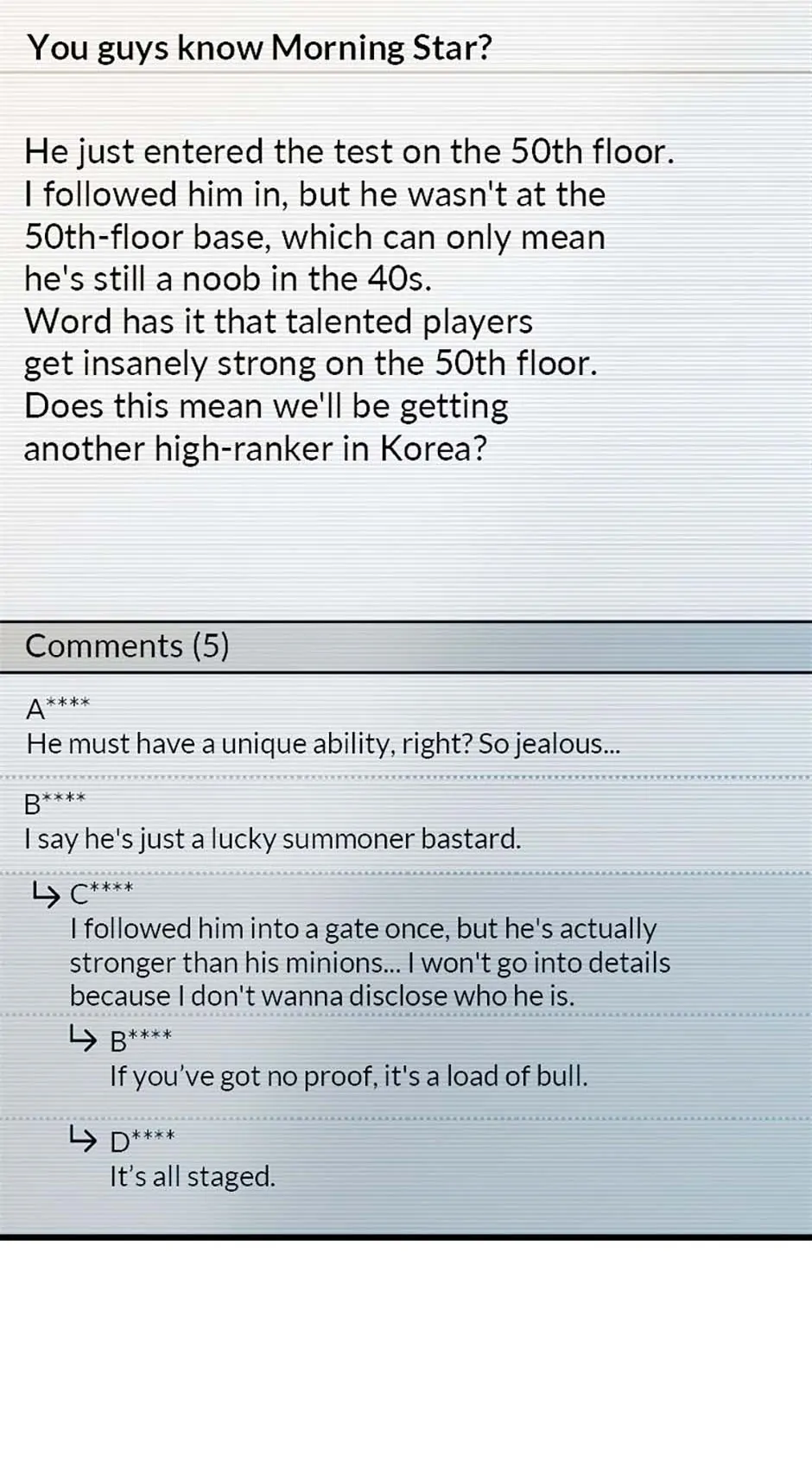 Read The Player Who Can't Level Up ENGLISH Manga Online