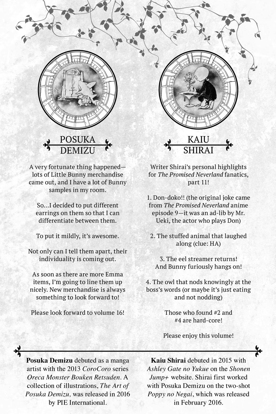 Read The Promised Neverland ENGLISH Manga Online