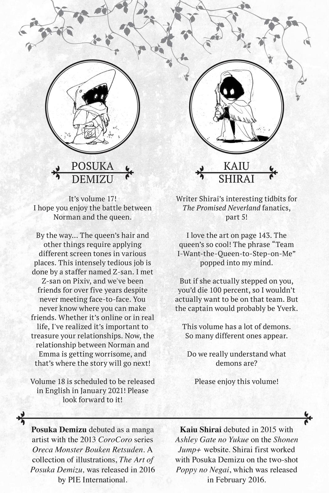 Read The Promised Neverland ENGLISH Manga Online