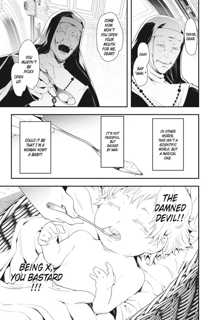 Read The Saga of Tanya the Evil ENGLISH Manga Online