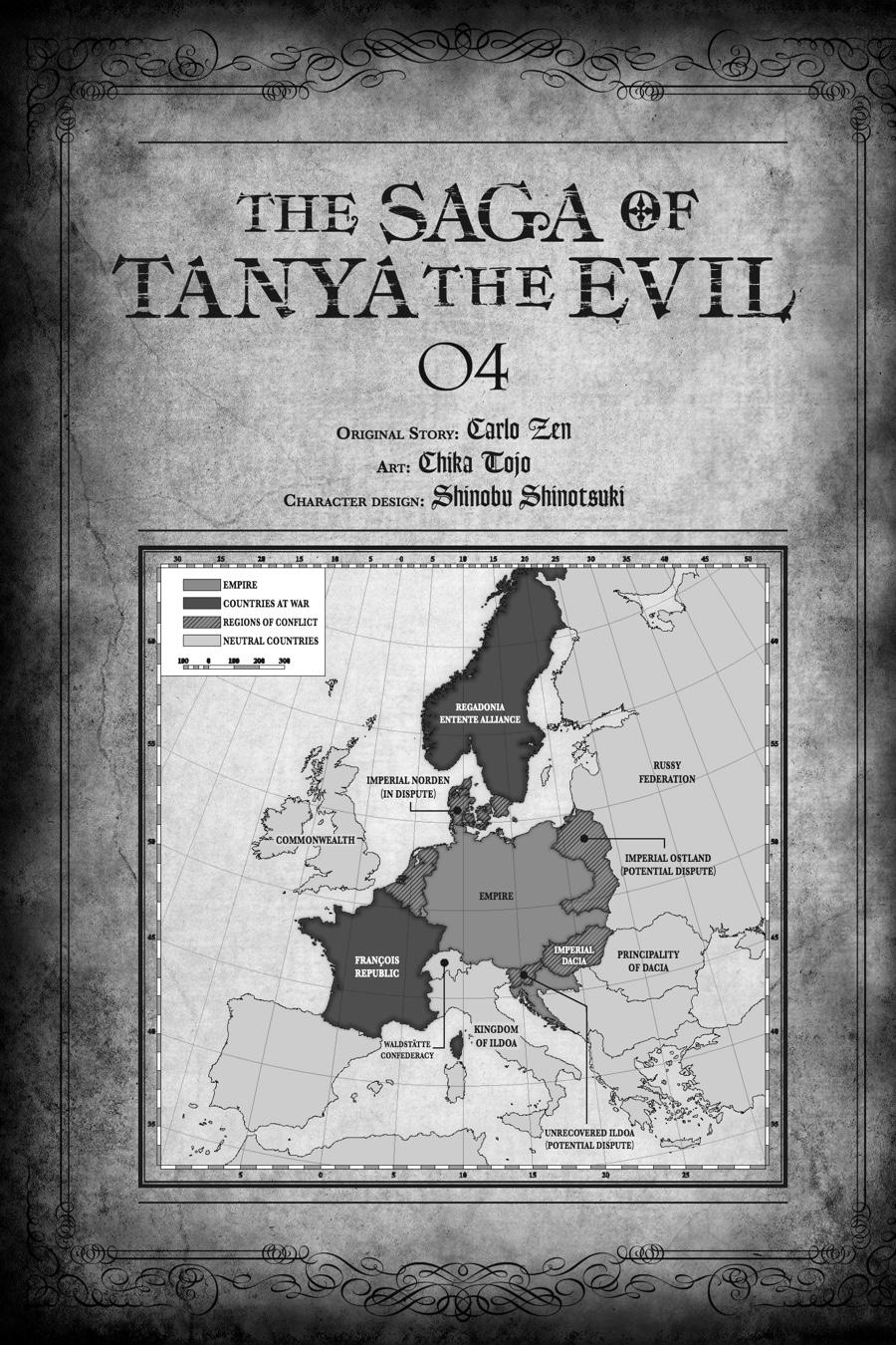 Read The Saga of Tanya the Evil ENGLISH Manga Online