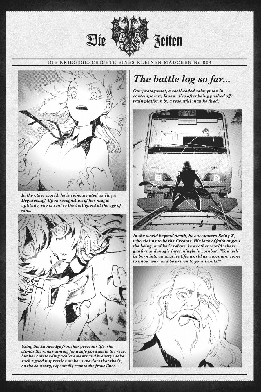 Read The Saga of Tanya the Evil ENGLISH Manga Online