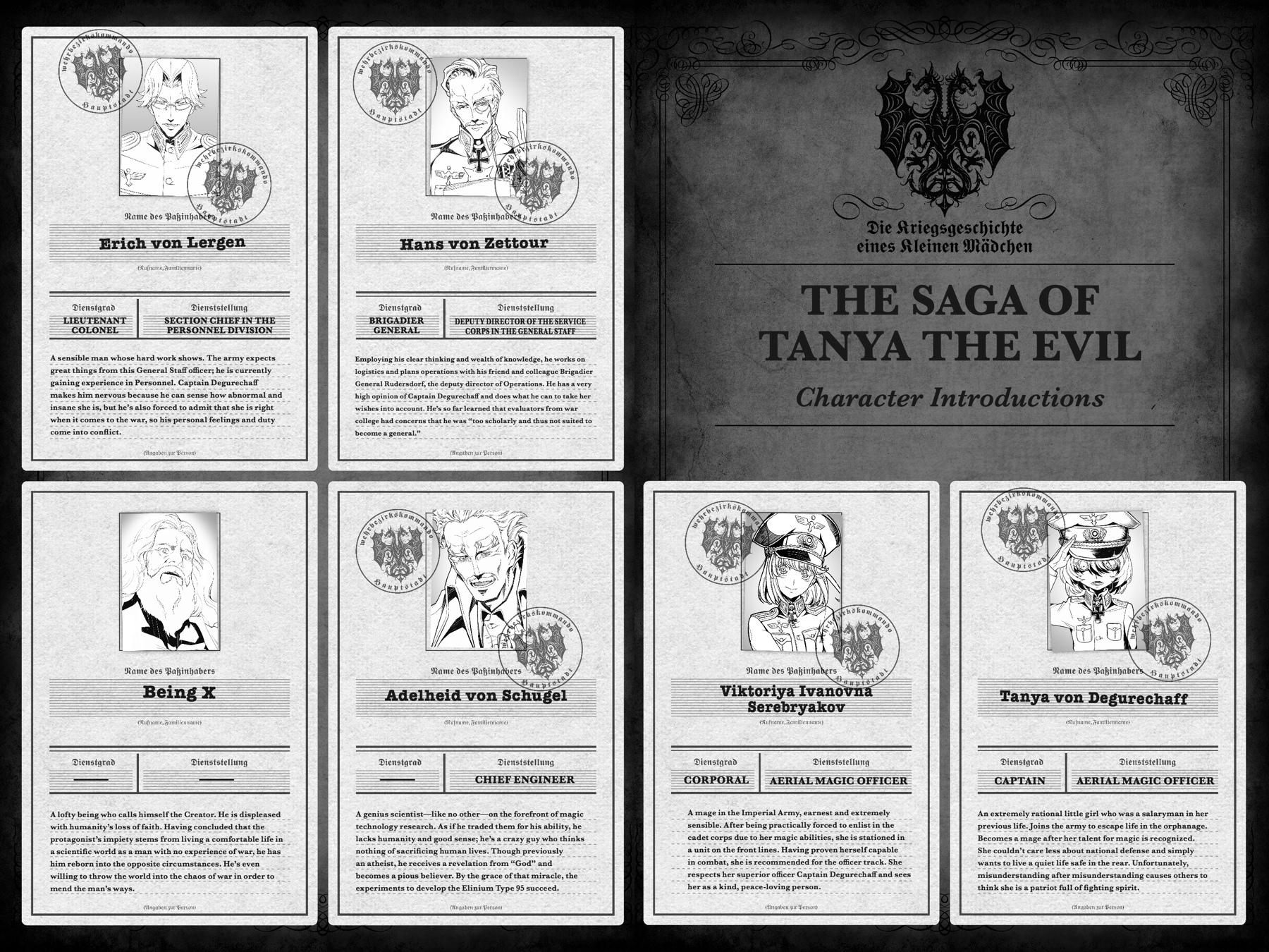 Read The Saga of Tanya the Evil ENGLISH Manga Online