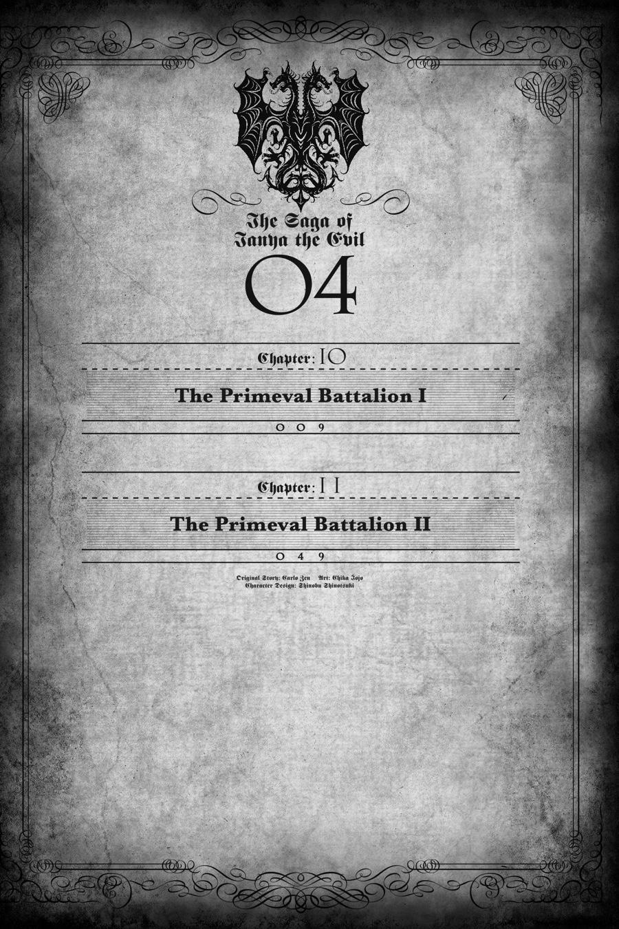 Read The Saga of Tanya the Evil ENGLISH Manga Online