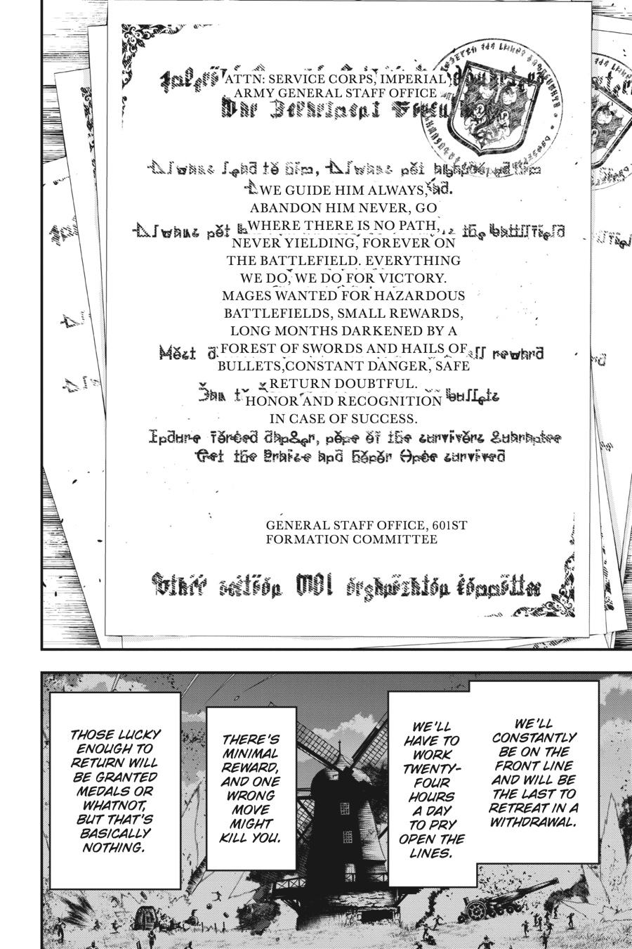 Read The Saga of Tanya the Evil ENGLISH Manga Online