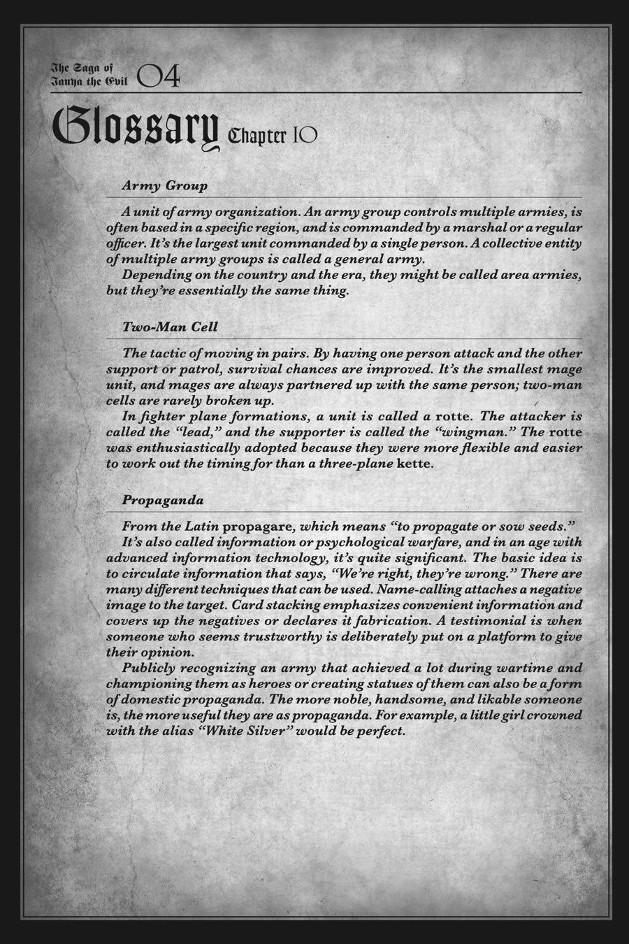 Read The Saga of Tanya the Evil ENGLISH Manga Online